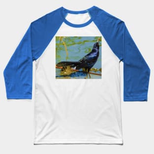 Gobbling grackle Baseball T-Shirt